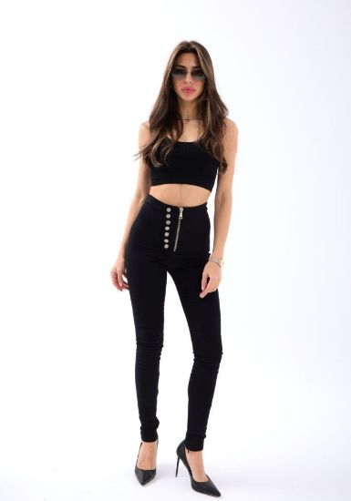 6007 PANTOLON-SİYAH resmi